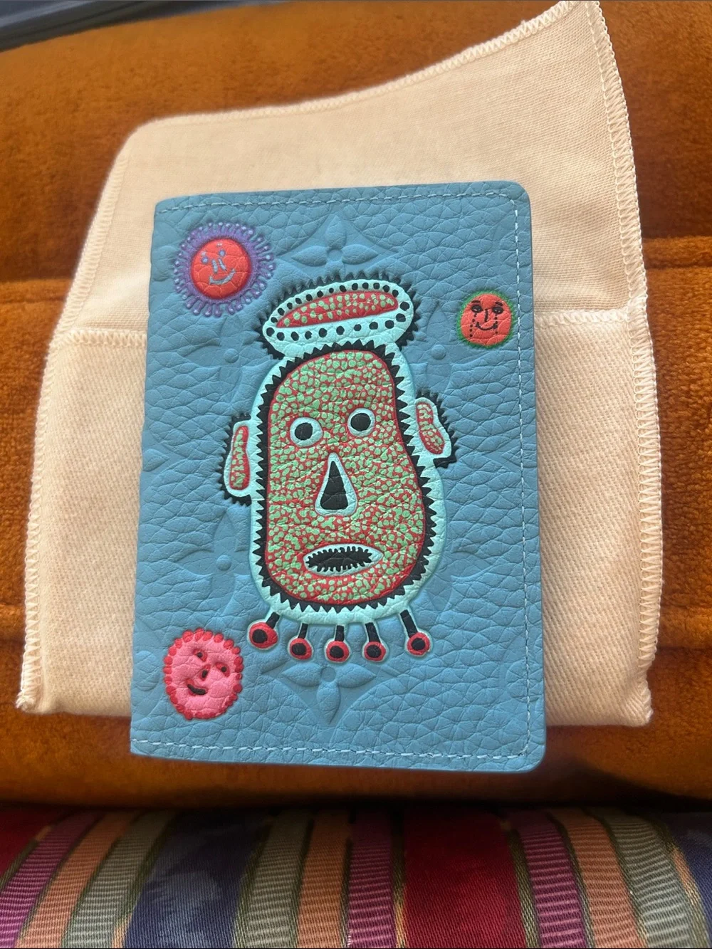 NEW Louis Vuitton x Yayoi Kusama Wallet w/ Dust Pouch RARE